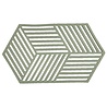 Zone Denmark Zone - panonderzetter hexagon lang (24x14cm) - rosemary Zone Denmark Zone - panonderzetter hexagon lang (24x14cm) - rosemary