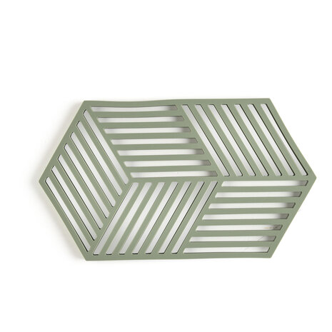 Zone Denmark Zone - panonderzetter hexagon lang (24x14cm) - rosemary Zone Denmark Zone - panonderzetter hexagon lang (24x14cm) - rosemary