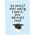 Kaart blanche - wenskaart - brains too Kaart blanche - wenskaart - brains too