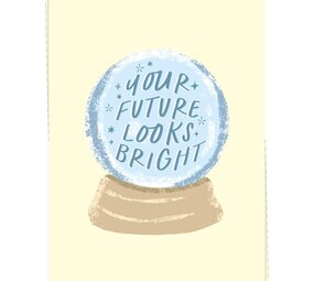 Kaart Blanche Kaart blanche - wenskaart - bright future Kaart Blanche Kaart blanche - wenskaart - bright future