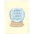Kaart blanche - wenskaart - bright future Kaart blanche - wenskaart - bright future