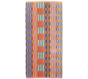 Foekje Fleur Foekje fleur - odds & ends - tulip quilt badhanddoek M (60x120 cm) #123 Foekje Fleur Foekje fleur - odds & ends - tulip quilt badhanddoek M (60x120 cm) #123