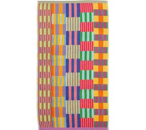 Foekje Fleur Foekje fleur - odds & ends - tulip quilt badhanddoek S (50x90 cm) #122 Foekje Fleur Foekje fleur - odds & ends - tulip quilt badhanddoek S (50x90 cm) #122