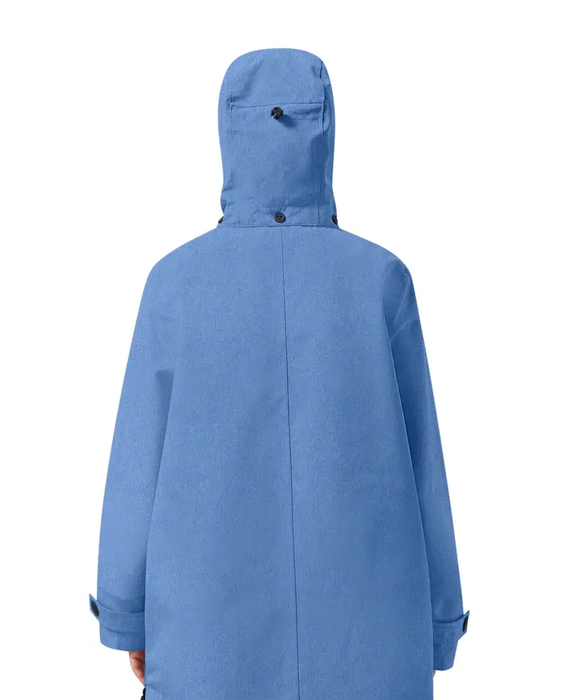 Maium Maium - regenjas mac - denim Maium Maium - regenjas mac - denim