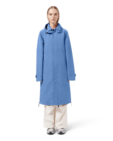 Maium Maium - regenjas mac - denim Maium Maium - regenjas mac - denim