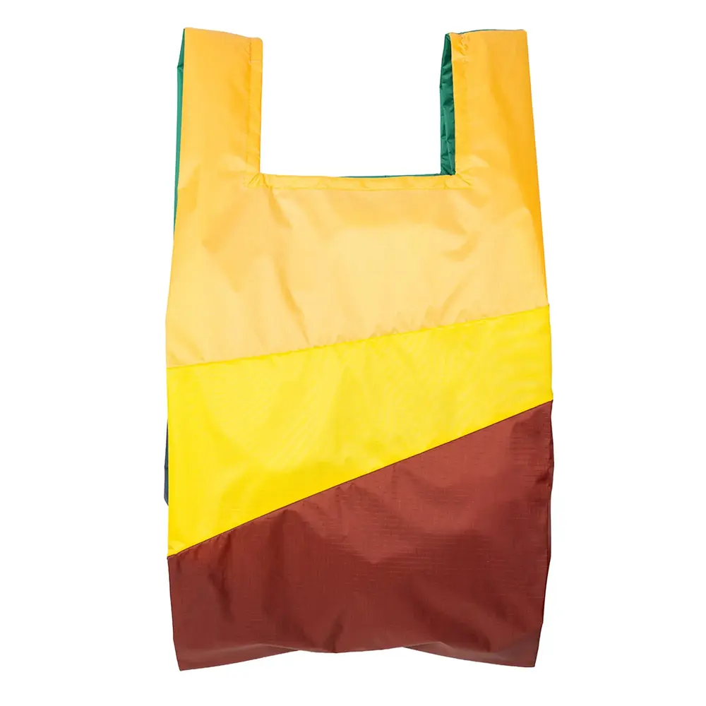 Susan Bijl Susan Bijl - the new shopping bag large - multi tv yellow Susan Bijl Susan Bijl - the new shopping bag large - multi tv yellow