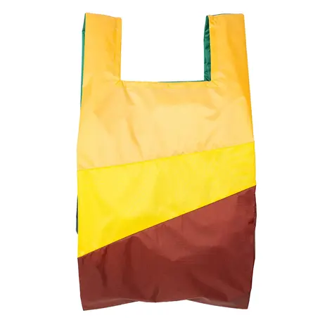 Susan Bijl Susan Bijl - the new shopping bag large - multi tv yellow Susan Bijl Susan Bijl - the new shopping bag large - multi tv yellow