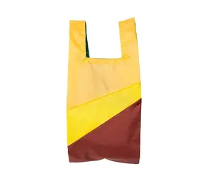 Susan Bijl Susan Bijl - the new shopping bag medium - multi tv yellow Susan Bijl Susan Bijl - the new shopping bag medium - multi tv yellow