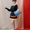 Susan Bijl Susan Bijl - the new pouch large - multi black