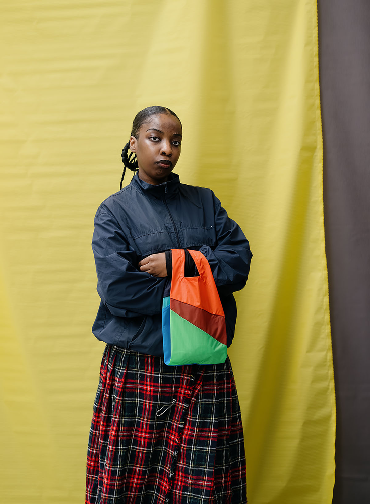 Susan Bijl Susan Bijl - the new shopping bag small - multi drive