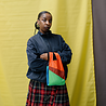 Susan Bijl Susan Bijl - the new shopping bag small - multi drive