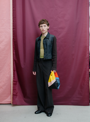 Susan Bijl Susan Bijl - the new shopping bag small - multi tone