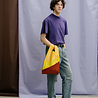 Susan Bijl Susan Bijl - the new shopping bag medium - multi tv yellow Susan Bijl Susan Bijl - the new shopping bag medium - multi tv yellow