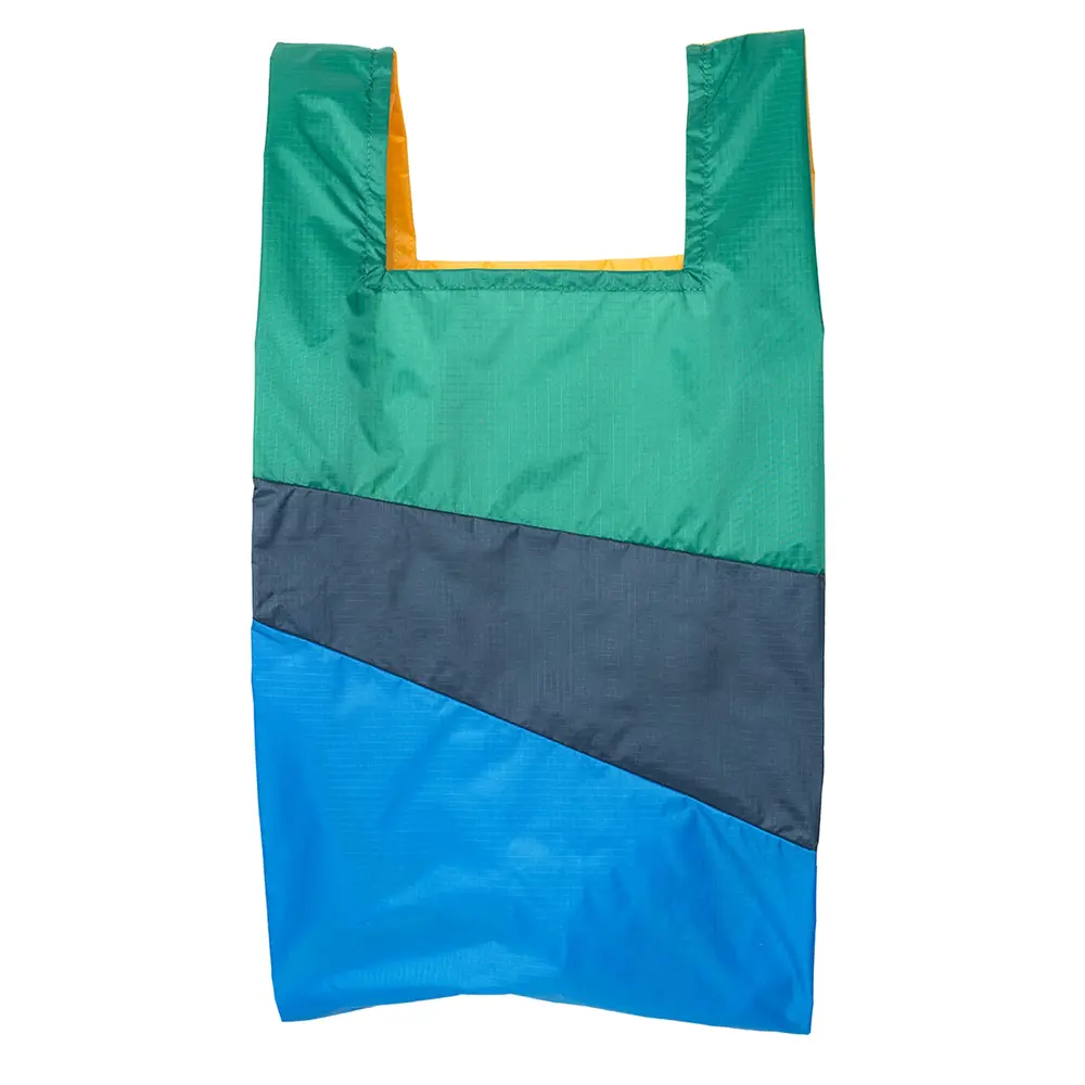 Susan Bijl Susan Bijl - the new shopping bag large - multi tv yellow Susan Bijl Susan Bijl - the new shopping bag large - multi tv yellow