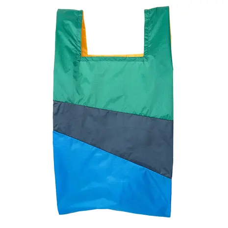 Susan Bijl Susan Bijl - the new shopping bag large - multi tv yellow Susan Bijl Susan Bijl - the new shopping bag large - multi tv yellow