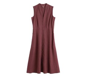 Seasalt Seasalt - sleeveless carved wood dress - cacao