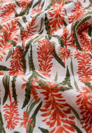 Seasalt Seasalt - rushmaker shirt - red hot poker chalk