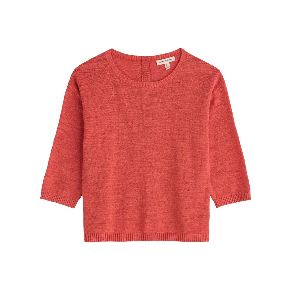 Seasalt Seasalt - knavock jumper plain - crab claw Seasalt Seasalt - knavock jumper plain - crab claw