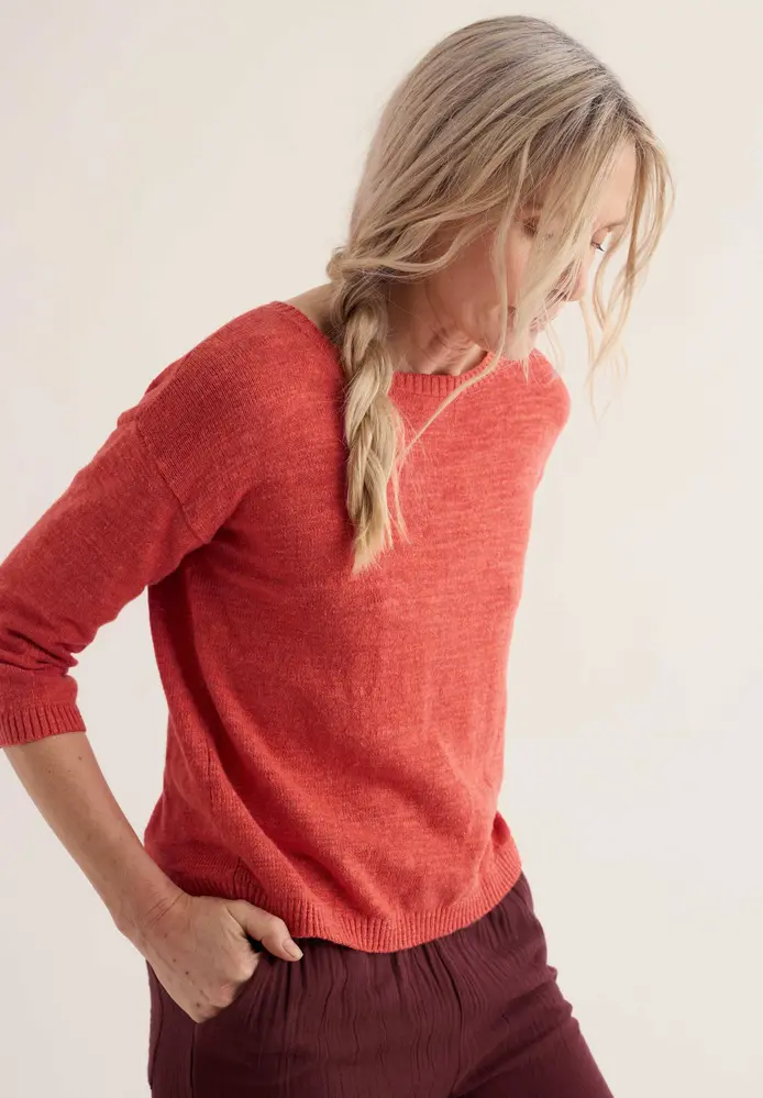 Seasalt Seasalt - knavock jumper plain - crab claw Seasalt Seasalt - knavock jumper plain - crab claw