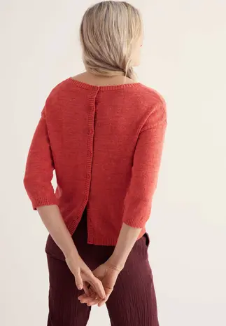 Seasalt Seasalt - knavock jumper plain - crab claw Seasalt Seasalt - knavock jumper plain - crab claw