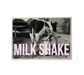 Carte Kencre Carte kencre - zeefdruk print M (A5) - milkshake Carte Kencre Carte kencre - zeefdruk print M (A5) - milkshake