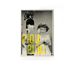 Carte Kencre Carte kencre - zeefdruk print M (A5) - piou piou Carte Kencre Carte kencre - zeefdruk print M (A5) - piou piou