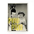 Carte kencre - zeefdruk print L (A4) - piou piou Carte kencre - zeefdruk print L (A4) - piou piou