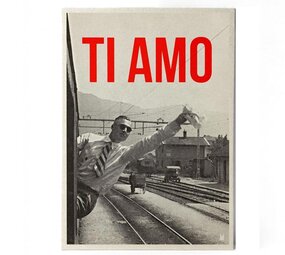 Carte Kencre Carte kencre - zeefdruk print L (A4) - ti amo