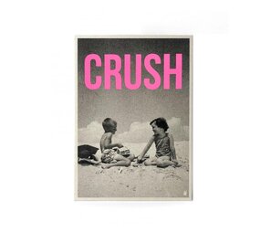 Carte Kencre Carte kencre - zeefdruk print M (A5) - crush Carte Kencre Carte kencre - zeefdruk print M (A5) - crush
