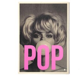 Carte Kencre Carte kencre - zeefdruk print L (A4) - pop Carte Kencre Carte kencre - zeefdruk print L (A4) - pop