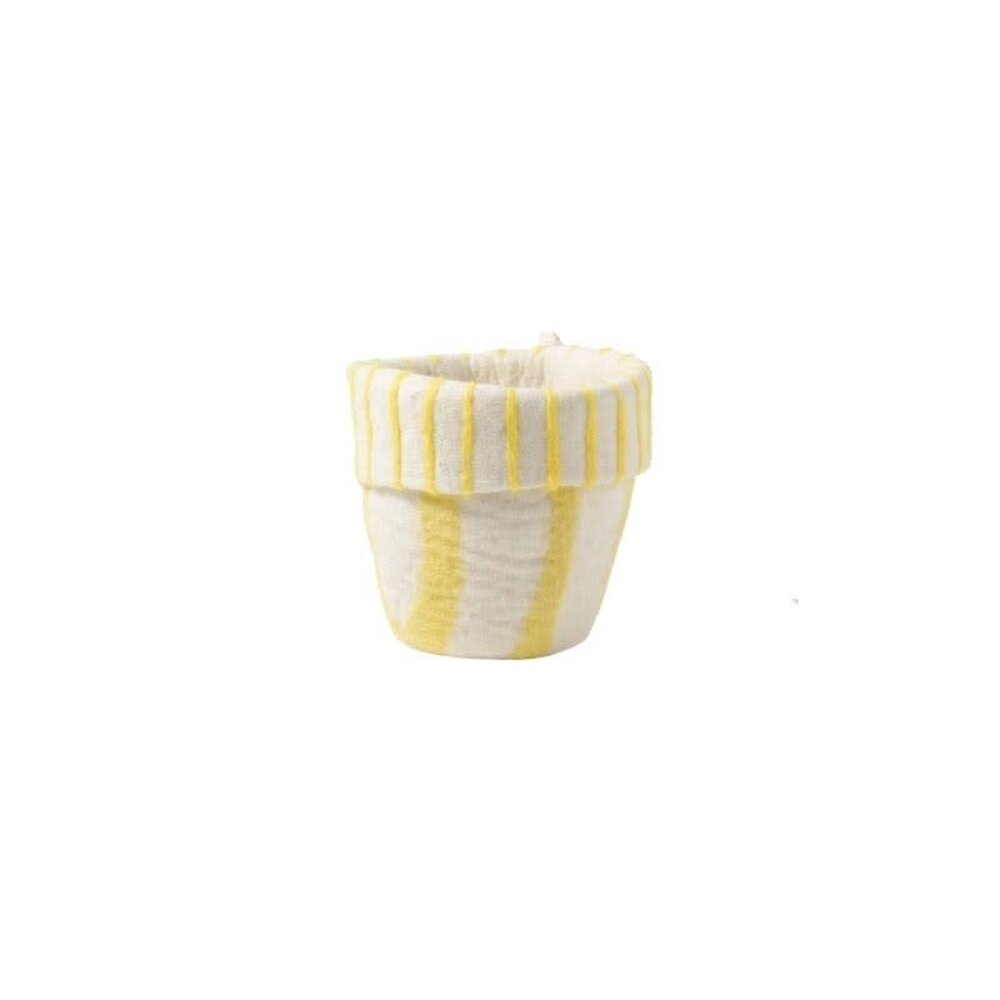Aveva Design Aveva design - bloempot vilt M - lemonade Aveva Design Aveva design - bloempot vilt M - lemonade