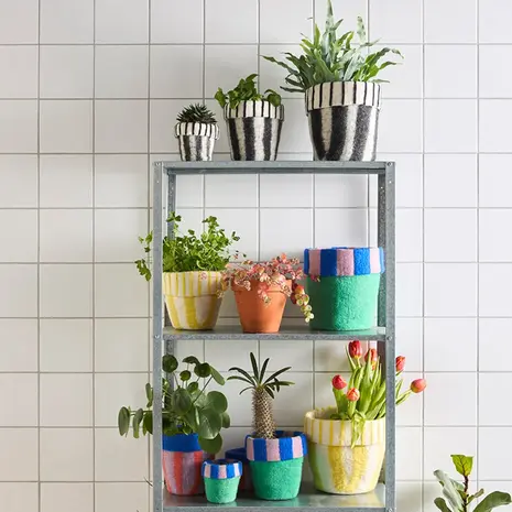 Aveva Design Aveva design - bloempot vilt M - lemonade Aveva Design Aveva design - bloempot vilt M - lemonade