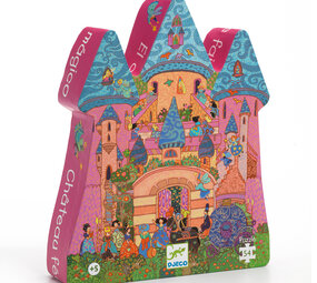 Djeco Djeco - puzzel - feeënkasteel (54 stukjes) Djeco Djeco - puzzel - feeënkasteel (54 stukjes)