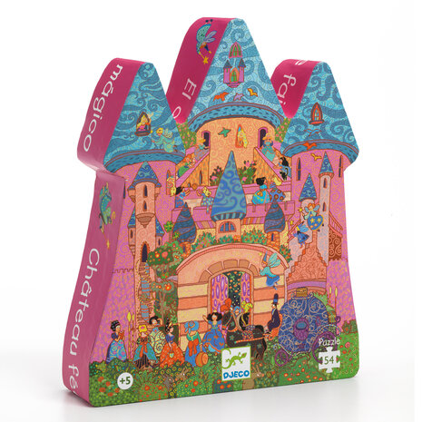 Djeco Djeco - puzzel - feeënkasteel (54 stukjes) Djeco Djeco - puzzel - feeënkasteel (54 stukjes)