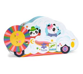 Djeco Djeco - puzzel - wolkenauto (16 stukjes) Djeco Djeco - puzzel - wolkenauto (16 stukjes)