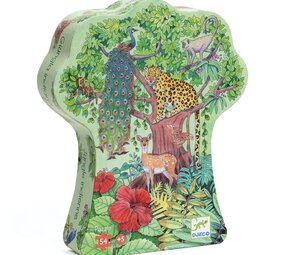 Djeco Djeco - puzzel - Indiase jungle (54 stukjes) Djeco Djeco - puzzel - Indiase jungle (54 stukjes)