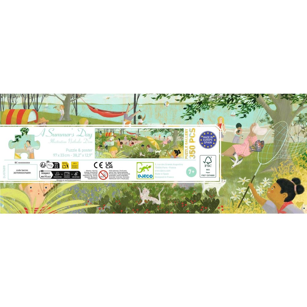 Djeco Djeco - puzzel - a summers day (350 stukjes) Djeco Djeco - puzzel - a summers day (350 stukjes)