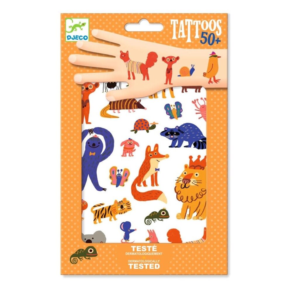 Djeco Djeco - tattoos - funny animals Djeco Djeco - tattoos - funny animals