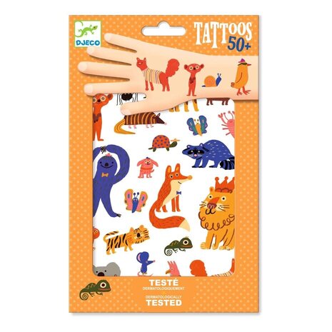 Djeco Djeco - tattoos - funny animals Djeco Djeco - tattoos - funny animals