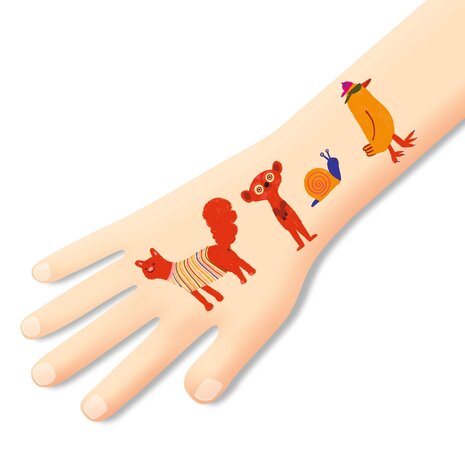 Djeco Djeco - tattoos - funny animals Djeco Djeco - tattoos - funny animals