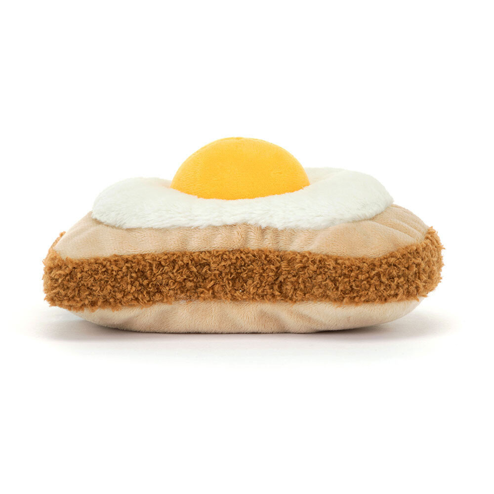 Jellycat Jellycat - amuseables knuffel - egglantine egg on toast Jellycat Jellycat - amuseables knuffel - egglantine egg on toast