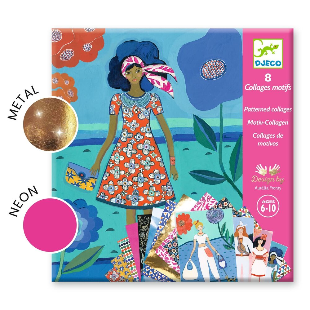 Djeco Djeco - aankleedpoppen - wax-papier Djeco Djeco - aankleedpoppen - wax-papier