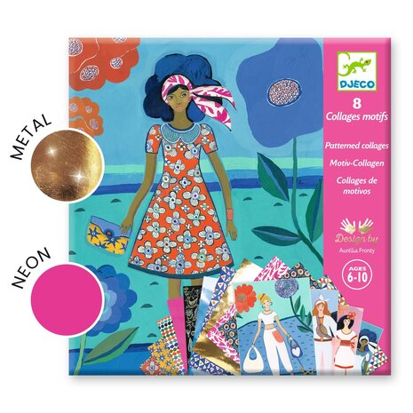 Djeco Djeco - aankleedpoppen - wax-papier Djeco Djeco - aankleedpoppen - wax-papier
