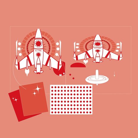 Djeco Djeco - diy tolletjes - hypnotiserende kosmos Djeco Djeco - diy tolletjes - hypnotiserende kosmos
