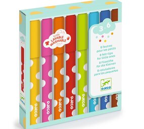 Djeco Djeco - viltstiften voor kleintjes (set van 8) Djeco Djeco - viltstiften voor kleintjes (set van 8)