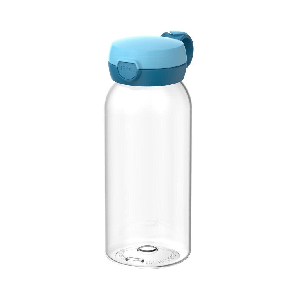 Mepal Mepal - drinkfles flipdop campus 600 ml - cool blue Mepal Mepal - drinkfles flipdop campus 600 ml - cool blue