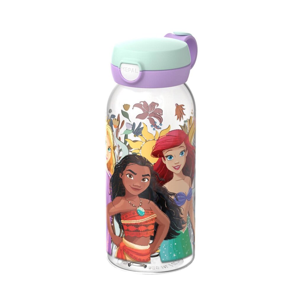 Mepal Mepal - drinkfles flipdop campus 600 ml - princess power Mepal Mepal - drinkfles flipdop campus 600 ml - princess power
