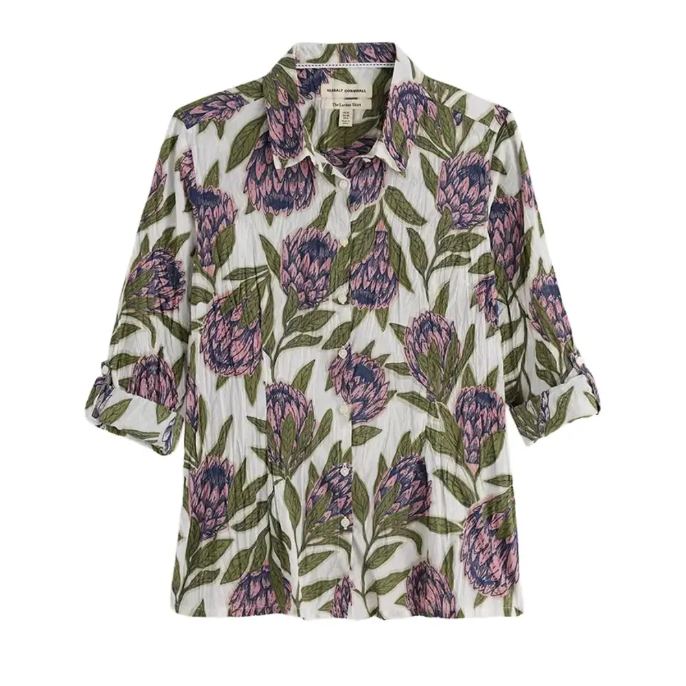 Seasalt Seasalt - larissa shirt - proteas chalk Seasalt Seasalt - larissa shirt - proteas chalk
