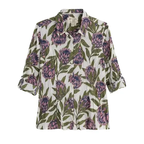 Seasalt Seasalt - larissa shirt - proteas chalk Seasalt Seasalt - larissa shirt - proteas chalk
