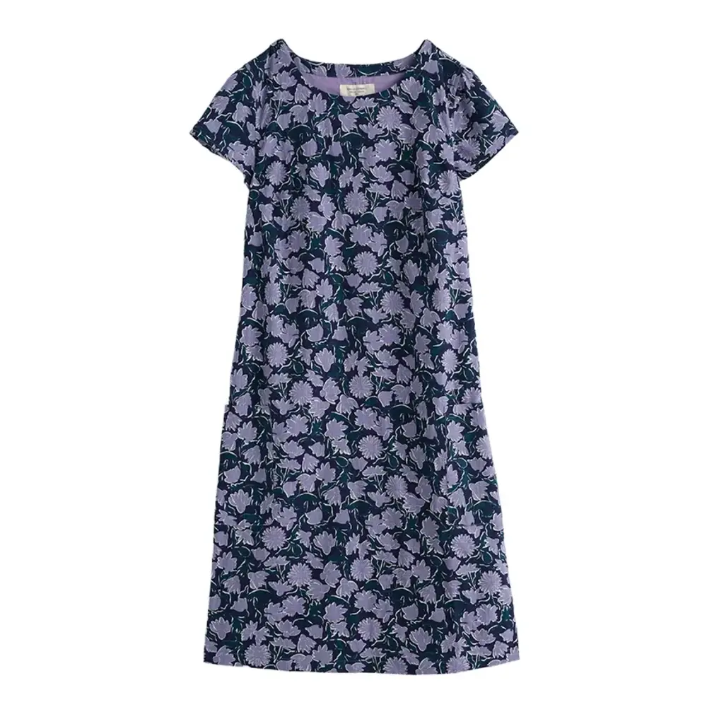 Seasalt Seasalt - river cove dress - garden floral bellflower Seasalt Seasalt - river cove dress - garden floral bellflower